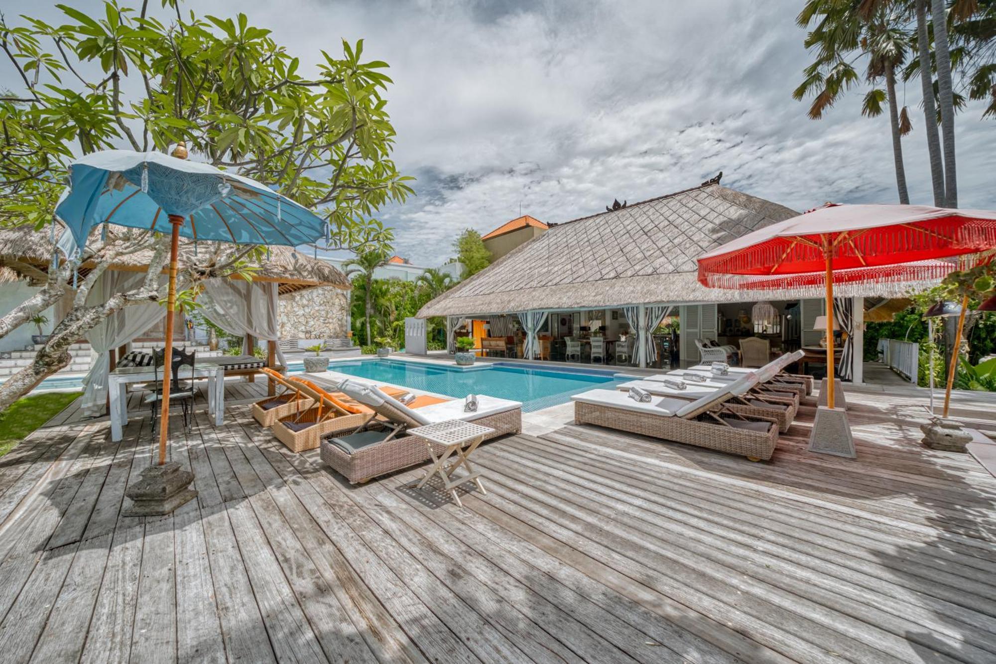 Villa Kalis, 10 Bedroom Family And Group Villa เซมินยัค ภายนอก รูปภาพ